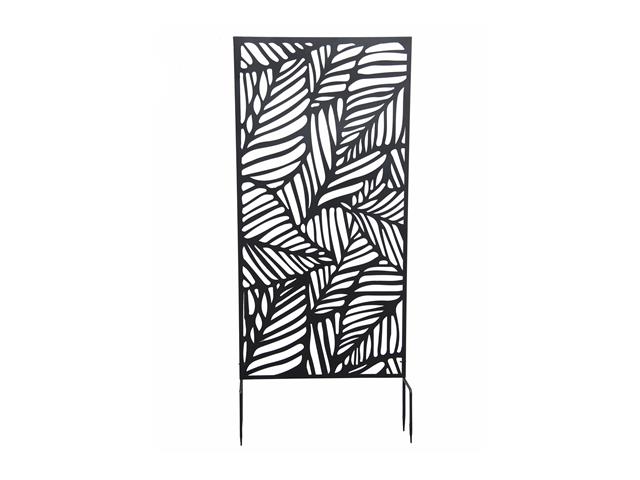 METAL LEAF GARDEN SCREEN (55.11" H)